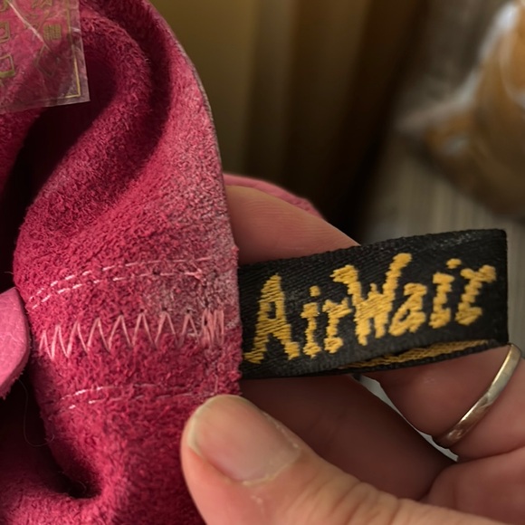 Dr. Martens Pink Leather Women's Boots - Picture 7 of 11